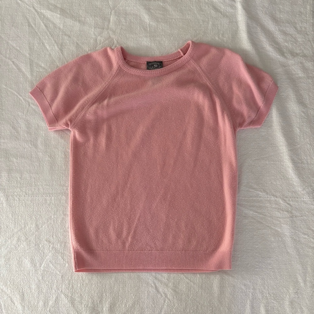 Vintage Short Sleeve Sweater